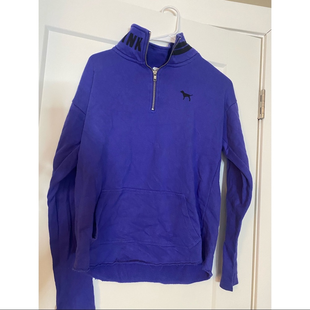 Purple Victoria Secret Quarter Zip
